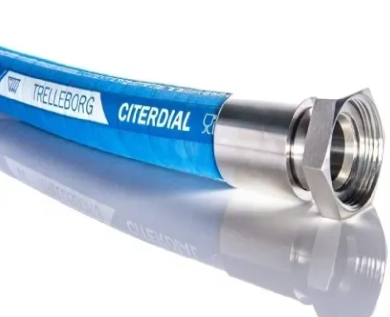 超柔食品級NR橡膠鋼絲軟管 Trelleborg CITERDIAL